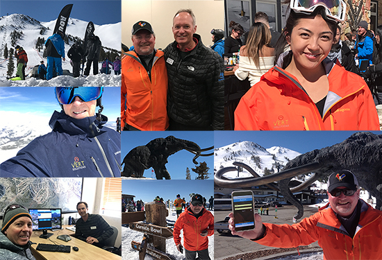 VERT team demo ProCard at Mammoth Mountain